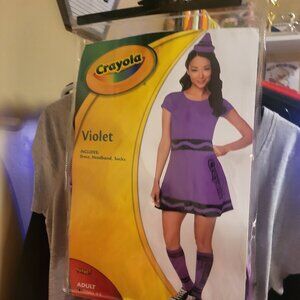 Brand new violet the crayon costume